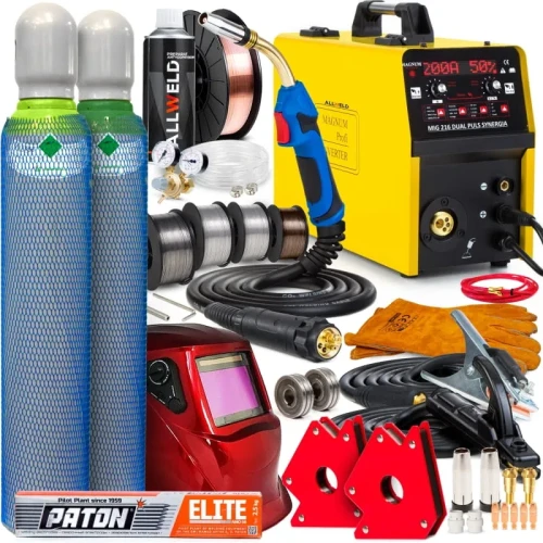 Spawarka Migomat Magnum MIG 216 Dual Puls Synergia Zestaw #3