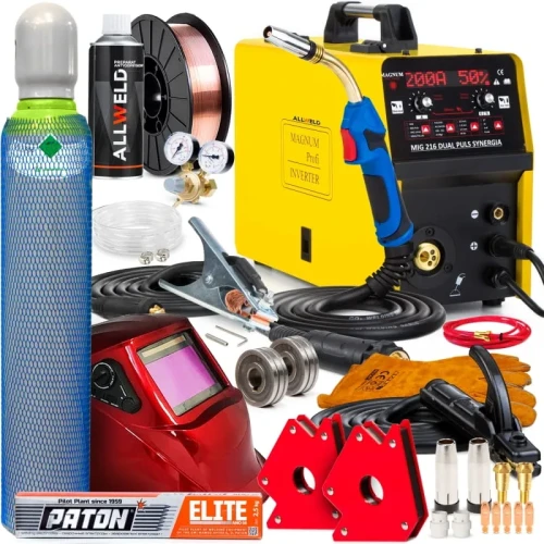 Spawarka Migomat Magnum MIG 216 Dual Puls Synergia Zestaw #2