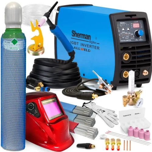 Spawarka Sherman DIGI TIG 206 P DC Inwerter Puls Zestaw #3