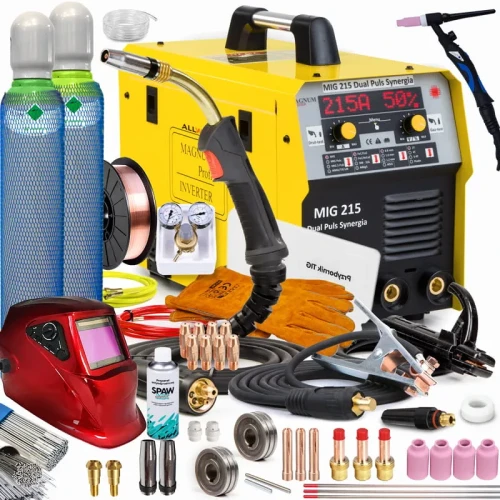 Spawarka Migomat Magnum MIG MAG 215 Dual Puls Synergia Zestaw #4