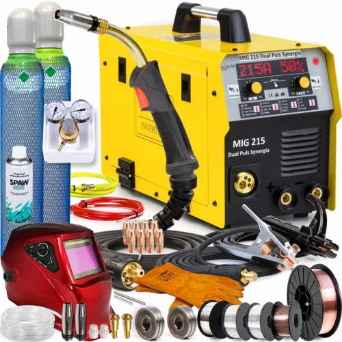 Spawarka Migomat Magnum MIG MAG 215 Dual Puls Synergia Zestaw #3