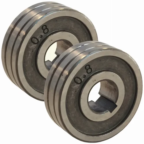 Rolka podajnika drutu 30 mm 0.8 - 1.0 V do Stali 30 x 10 x 10 mm migomat MIG MAG (2 sztuki)