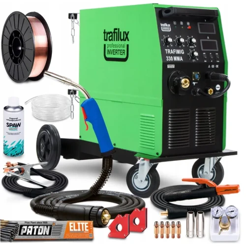 Spawarka Migomat Trafilux TrafiMIG 330 MMA MIG MAG Zestaw #0