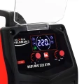 Spawarka Półautomat Weldman MIDI MIG 222 SYN 230V FLUX - Wyświetlacz