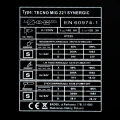 Spawarka Inwertorowa Ideal Tecno MIG 221 Synergia - Tabliczka
