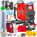 Spawarka Inwertorowa Ideal Expert MIG 210 Syenrgia Pro 4 LCD - Zestaw Spawalniczy
