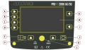 Spawarka Spartus Pro TIG 2000 AC/DC źródło - Panel Sterowania