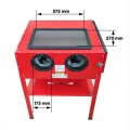 Piaskarka kabinowa 220L