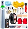 Spawarka Migomat Magnum MIG 281 Dual Puls Synergia - Zestaw