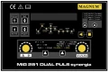 Spawarka Migomat Magnum MIG 281 Dual Puls Synergia - Wyświetlacz