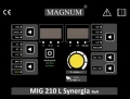 Spawarka Inwertorowa Magnum MIG 210L Synergia - Ekran