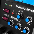 Spawarka Migomat Sherman Dualmig 210 S3 - Panel Sterowania