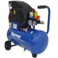 Sprężarka Tłokowa Olejowa Sherman AC2420 24l 8bar - Bok Urządzenia