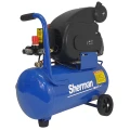 Sprężarka Tłokowa Olejowa Sherman AC2420 24l 8bar - Przód