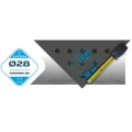 Stół Spawalniczy GPPH Eco Fi28 1200 x 800 mm Diagonalna Stopy - System Fi28
