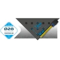 Stół Spawalniczy GPPH Eco Fi28 1200 x 800 mm Diagonalna Koła - System Fi28