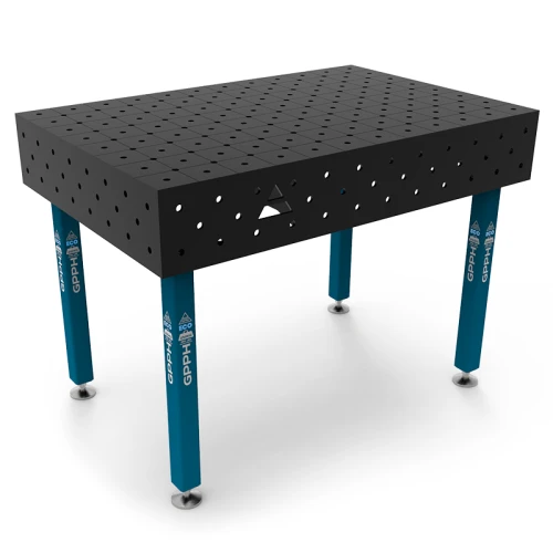 Stół Spawalniczy Na Stopach GPPH ECO Fi16 Siatka Diagonalna - 1200 x 800 mm