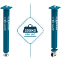 Stół Spawalniczy GPPH Eco Fi16 1500 x 1000 mm 100 x 100 Koła - Nośność
