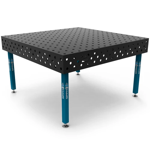 Stół Spawalniczy Na Stopach GPPH ECO Fi28 100x100 - 1500 x 1480 mm
