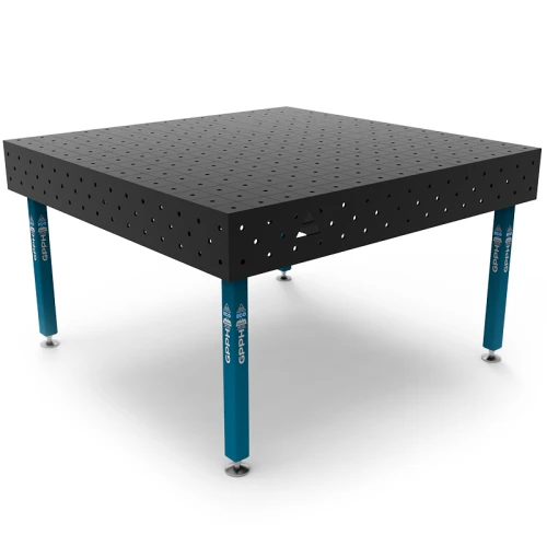 Stół Spawalniczy Na Stopach GPPH ECO Fi16 100x100 - 1500 x 1480 mm
