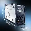 STAHLWERK MIG 200 Double Pulse Pro, Spawarka do aluminium 200A