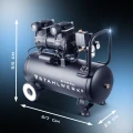 Kompresor Bezolejowy Stahlwerk ST 310 Pro - Wymiary