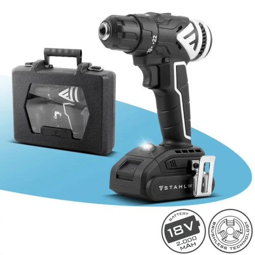 Akumulatorowa wiertarko-wkrętarka STAHLWERK ABS-18 ST 18 V 