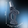 Akumulatorowa Mini Pilarka Łańcuchowa Stahlwerk MAK-20 ST - Wymiary