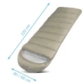 Śpiwór Outdoorowy Stahlwerk SB-600 ST - 2 Sztuki - Wymiary