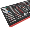 Wkładka z narzędziami do szafki - zestaw narzędzi 258 sztuk