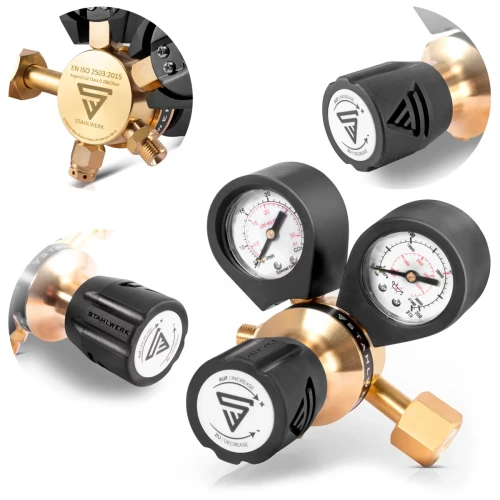 Reduktor ciśnienia do ARGON CO2 200 bar 32l/min STAHLWERK