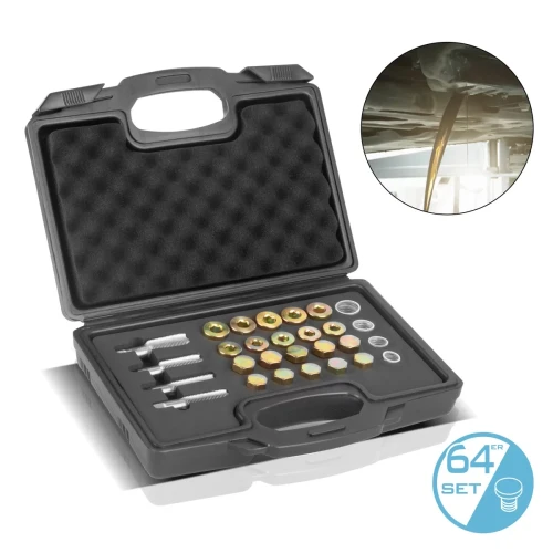 Zestaw naprawczy do gwintów korka spustowego oleju STAHLWERK 