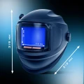 Automatyczna Przyłbica Spawalnicza Stahlwerk 3w1 Master - Wymiary