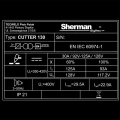 Przecinarka Plazmowa 45 mm Sherman Cutter 130 HF