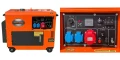 Agregat prądotwórczy Diesel Kraft&Dele KD121 7500W 400V/230V + ATS