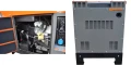 Agregat prądotwórczy Diesel Kraft&Dele KD154 – 18kW V-twin 400V/230V AVR