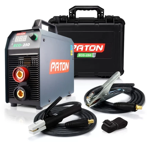 Spawarka inwertorowa MMA Paton ECO-250 230 V 250 A z walizką