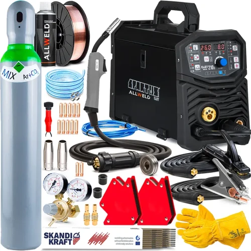 Spawarka Migomat Spartus Easy MIG 210 S Synergia Zestaw #1