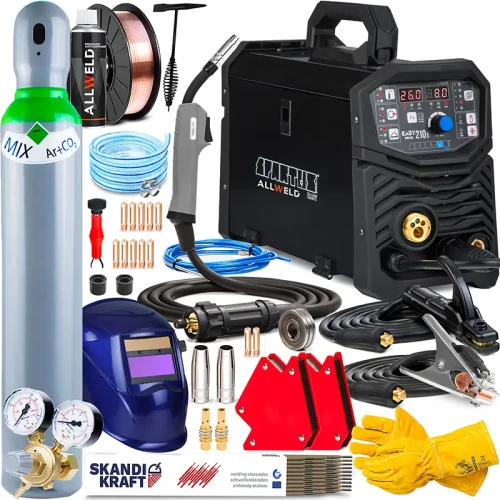 Spawarka Migomat Spartus Easy MIG 210 S Synergia Zestaw #3