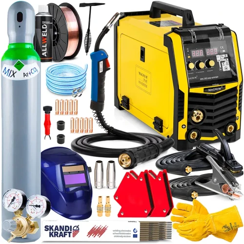 Spawarka Migomat Magnum MIG 202 Easy Synergia 200 A 230 V - 3w1 Zestaw #3