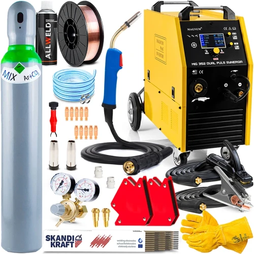 Spawarka Migomat Magnum MIG 352 Dual Puls Synergia Zestaw #1