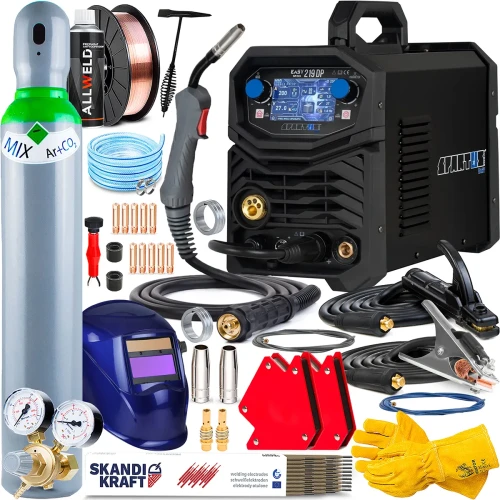 Spawarka Spartus EasyMIG 219 Dual Pulse pakiet z uchwytem 3m Zestaw #3