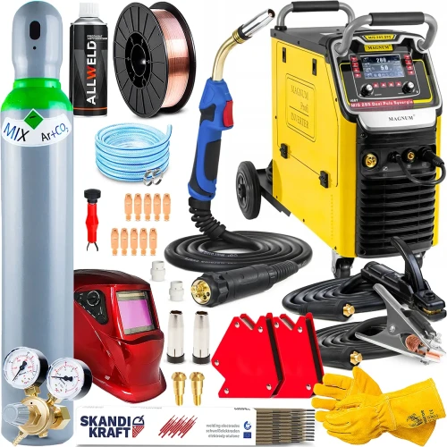 Spawarka Migomat Magnum MIG 285 Dual Puls Synergia - 280A 400V Zestaw #2