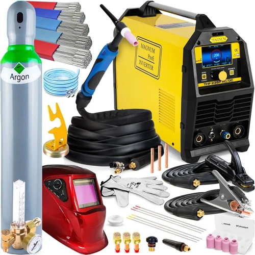 Spawarka Inwertorowa Magnum THF 235 P AC/DC LCD TIG / MMA 230V 200A Zestaw #3