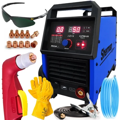 Przecinarka Plazmowa 12 mm Sherman Cutter 50 HF Zestaw #1
