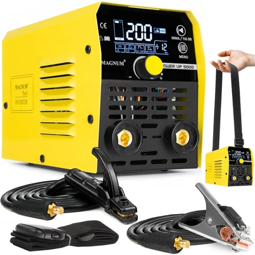 Spawarka inwertorowa MMA Magnum Power VIP 5000 Synergia LCD