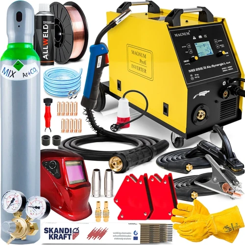 Magnum MIG 258/2 ALU SYNERGIA L 4X4 - Spawarka Inwerterowa IGBT - Zestaw #2
