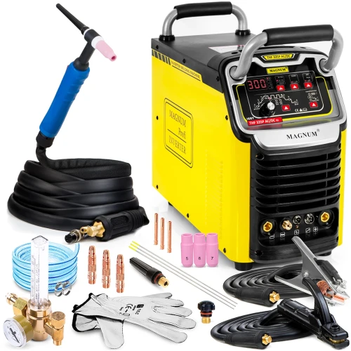 Magnum THF 335 P W8 V2 z Pulsem Uchwyt Suchy - Spawarka Inwertorowa - Zestaw #0