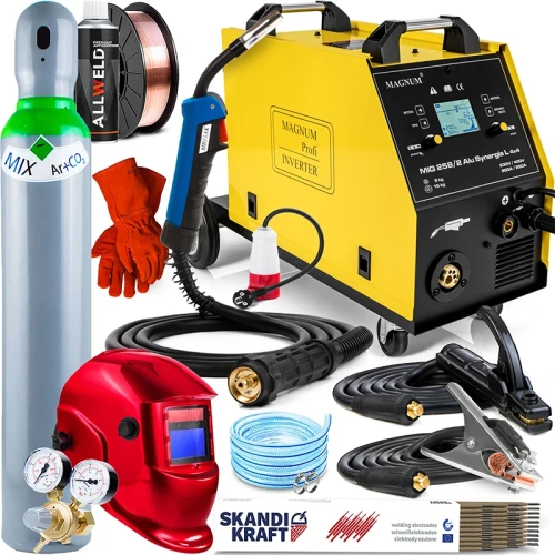 Magnum MIG 258/2 ALU SYNERGIA L 4X4 - Spawarka Inwerterowa IGBT - Zestaw #2 AK