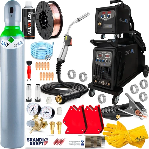 Spawarka Migomat Spartus EasyMIG 420 H  - 420 A 4x4 - Zestaw #1